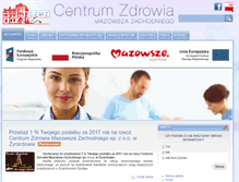 Tablet Screenshot of czmz.szpitalzyrardow.pl